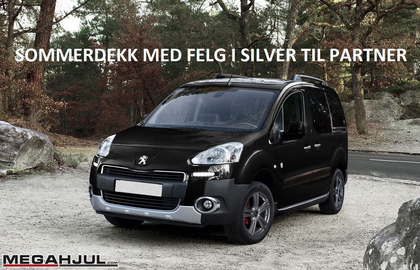 sommerdekk-med-felg-i-silver-til-peugeot-partner